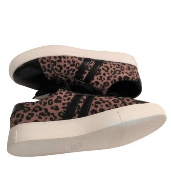 Time & Tru Womens Leopard Animal Print Sneakers Size 8- 8.5-9  New w/Tags - Picture 7 of 9